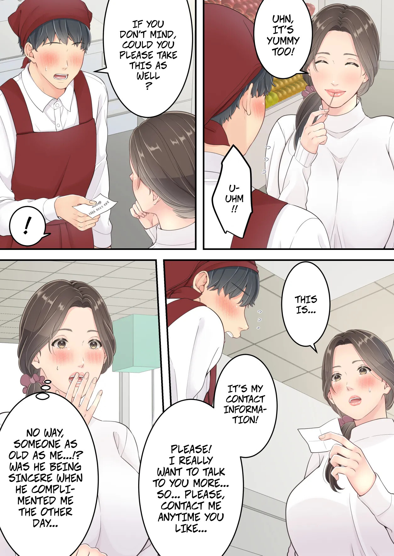 Hentai Manga Comic-A Normal Mother Goes on a Sweet Affair Trip With a Boy the Same Age as Her Son-Read-15